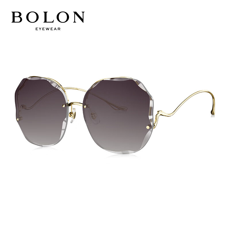 BOLON Elegant Frameless Versatile Sunglasses for Women, UV Protection Driving Su...
