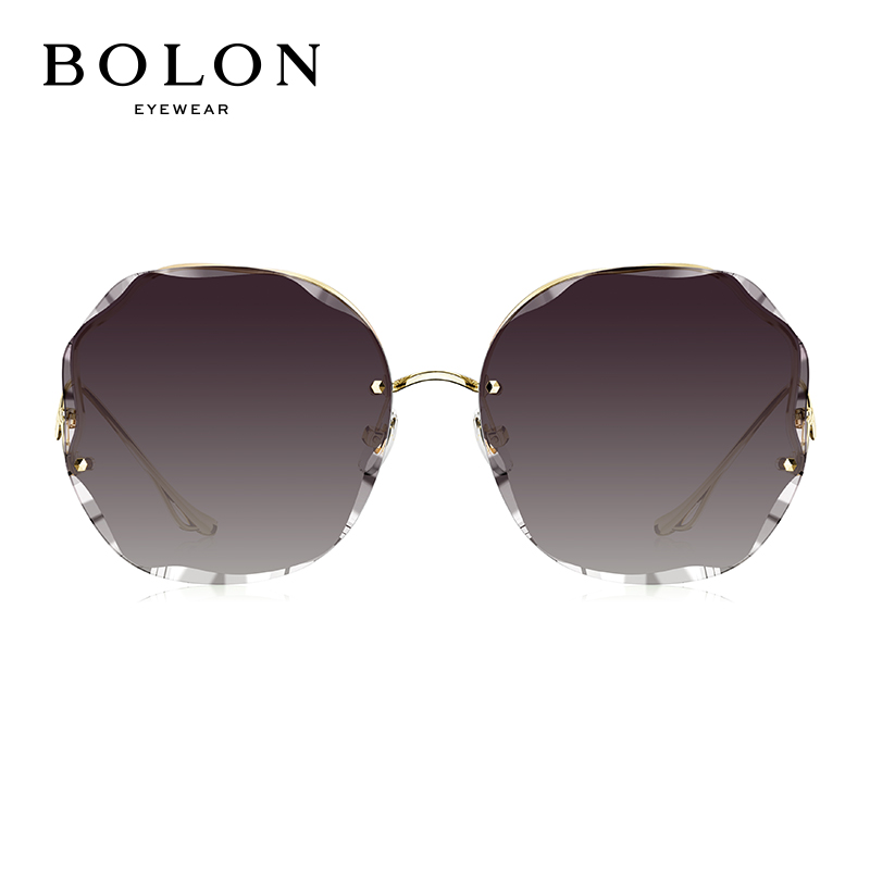 BOLON Elegant Frameless Versatile Sunglasses for Women, UV Protection Driving Su...