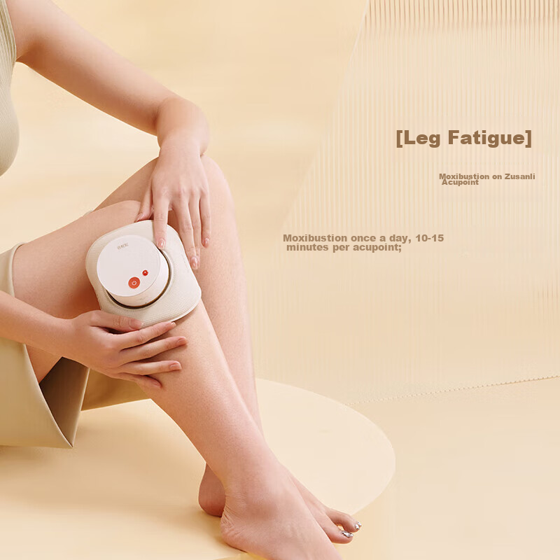 Breo Ginger And Bamboo A2 Standard Edition Moxibustion Box, Moon White, Portable...