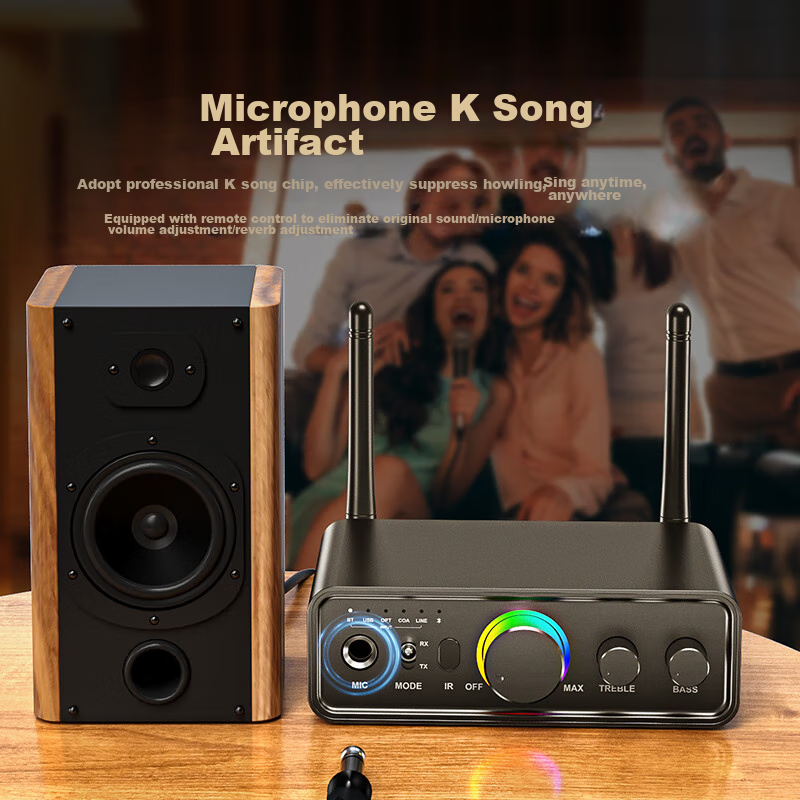 Biaze Bluetooth Adapter 5.3, Audiophile-Grade HiFi Audio Bluetooth Receiver, Adj...