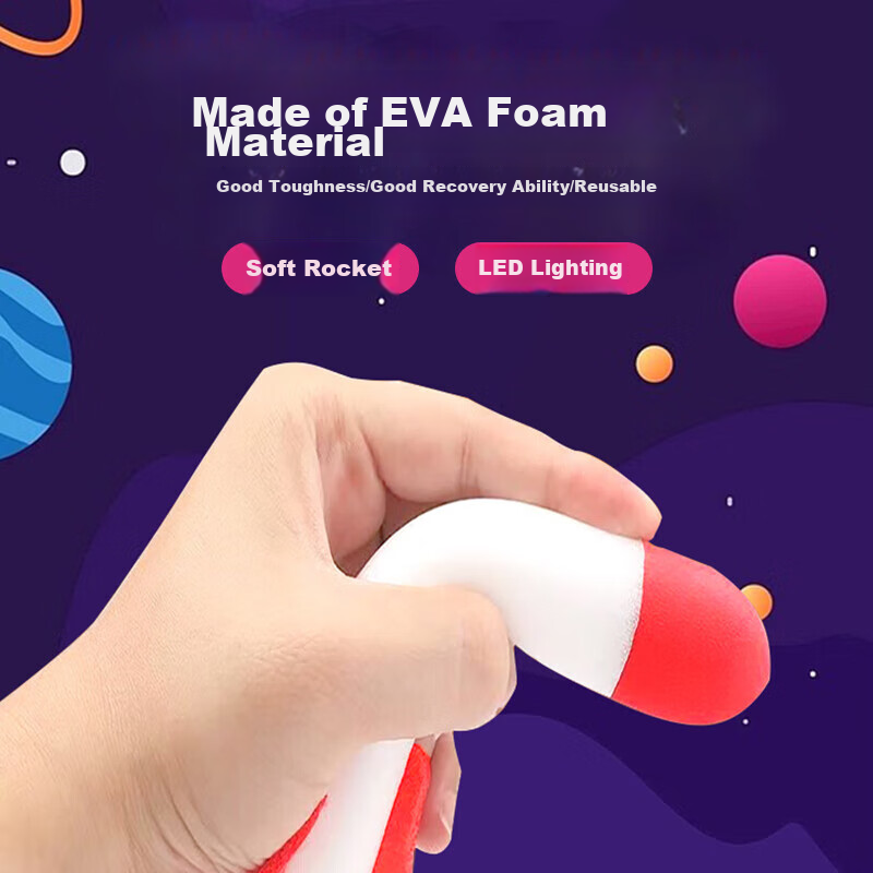 Dad Mom Rocket Launcher Toy, Children's Outdoor Toy, Flying Rocket Launcher, Foo...