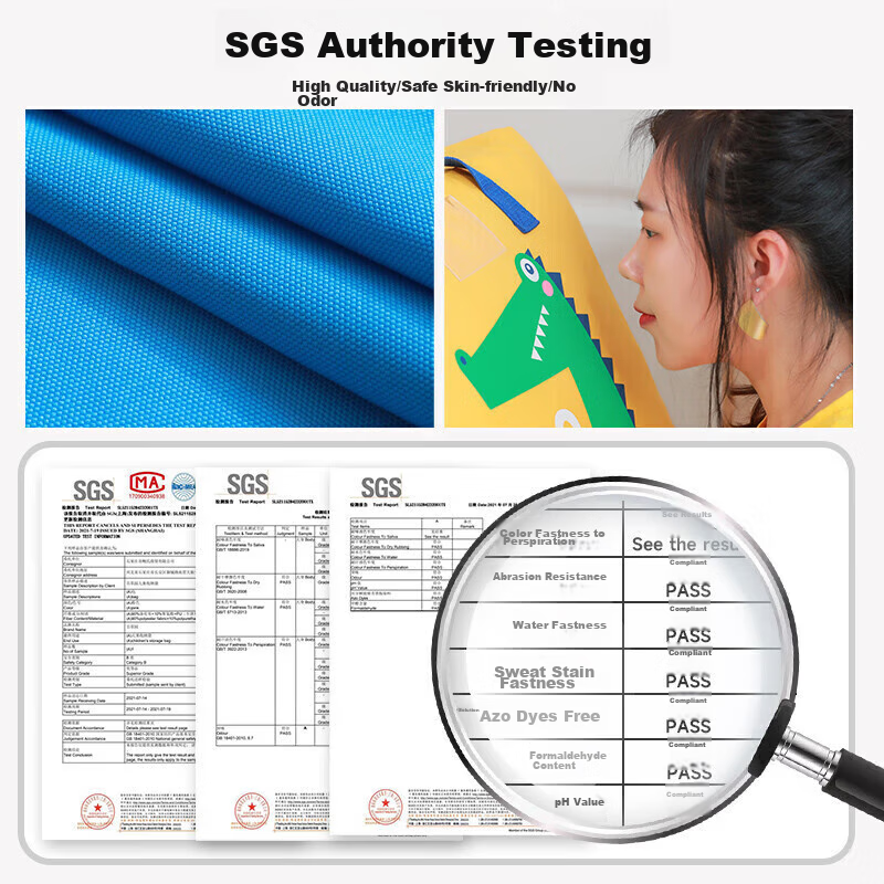 Baicaoyuan Kindergarten Quilt Storage Bag, Thickened Oxford Cloth, Student Cotto...