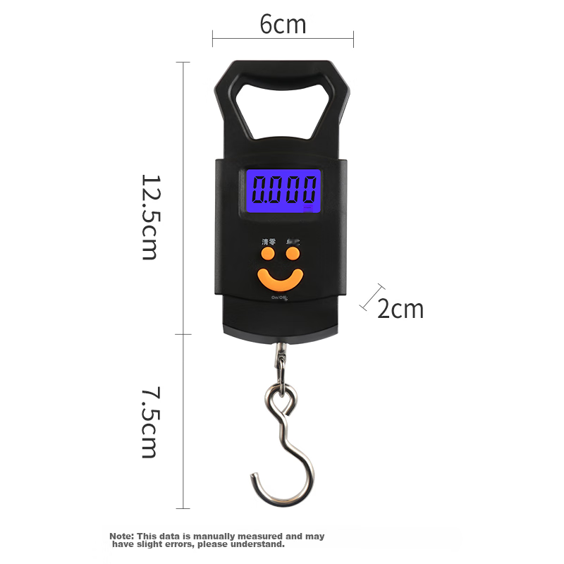 Baijie Portable Electronic Scale, Handheld Kitchen Scale, Commercial Spring Elec...