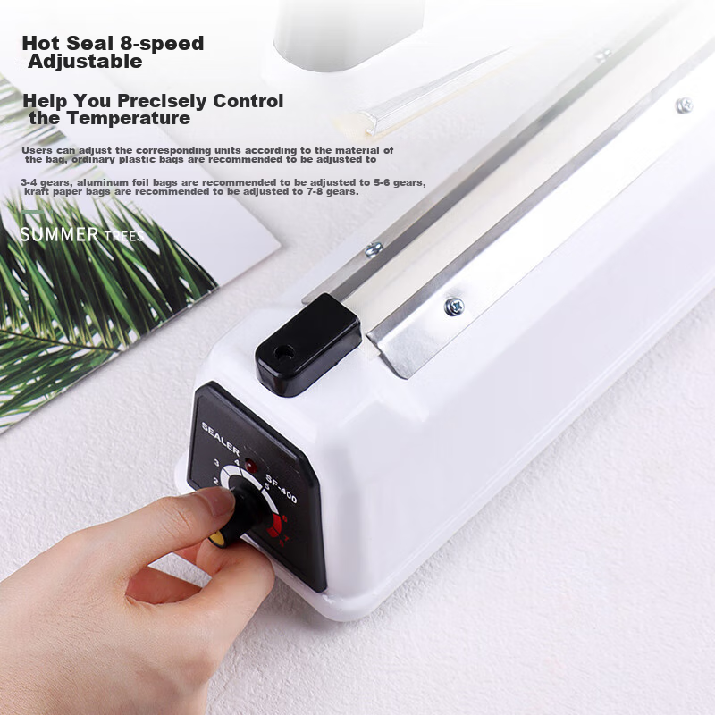 Baijie Hand-press Sealing Machine Household Plastic Sealer Food Packaging Machin...