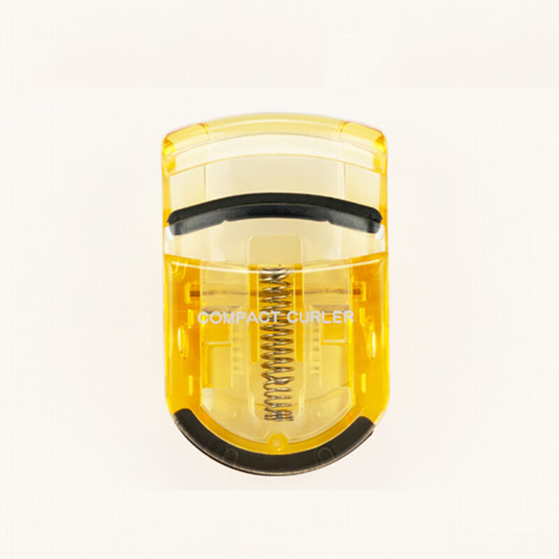 KAI Mini Eyelash Curler, Compact And Portable, Long-Lasting Curl (Orange)