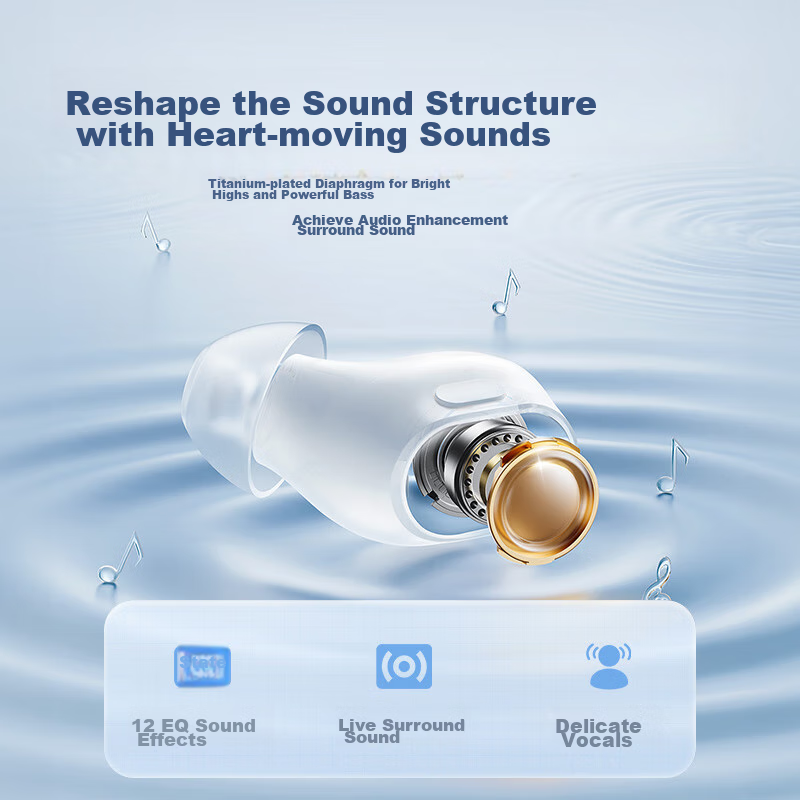 Baseus WM02 True Wireless Bluetooth Earbuds, Wireless Earphones, Music And Call...