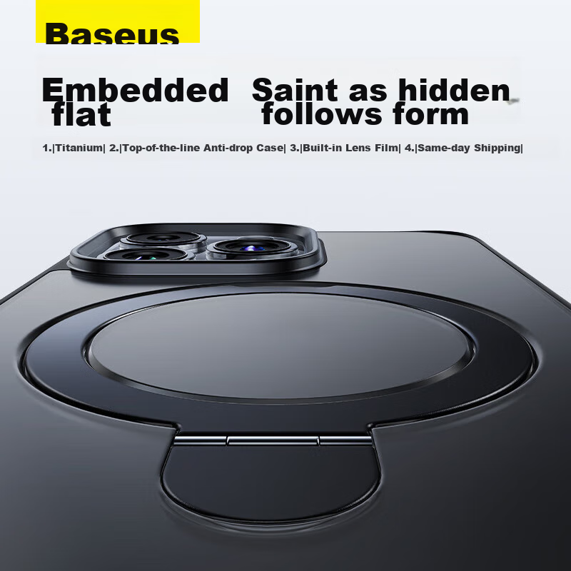 Baseus Pivot Case for IPhone 14 Pro Max, MagSafe Compatible Protective Cover wit...