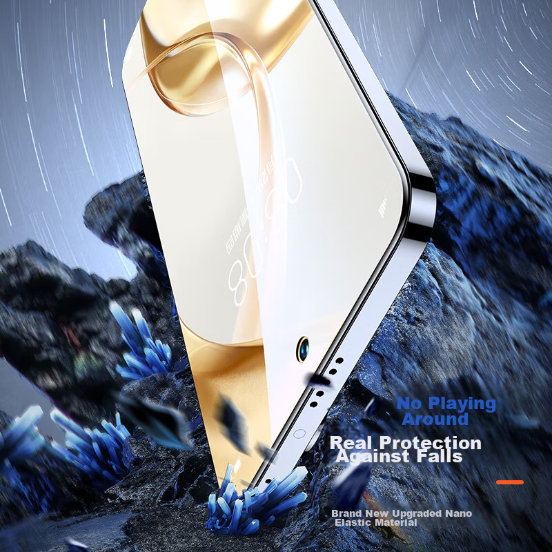 BIAZE [Full Screen Nano 2 Pieces] Screen Protector for Honor 200, Soft Hydrogel...