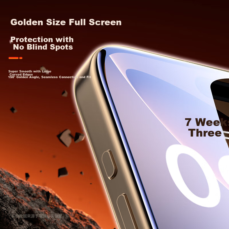 BIAZE Corning Dust-free Warehouse Apple 16ProMax Tempered Glass Film iPhone 16Pr...