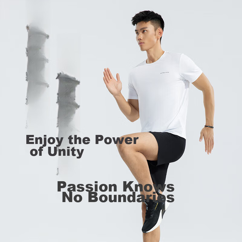 361° Men's Sports Set, Summer Running Training Fitness Wear, Casual Loose Short-...