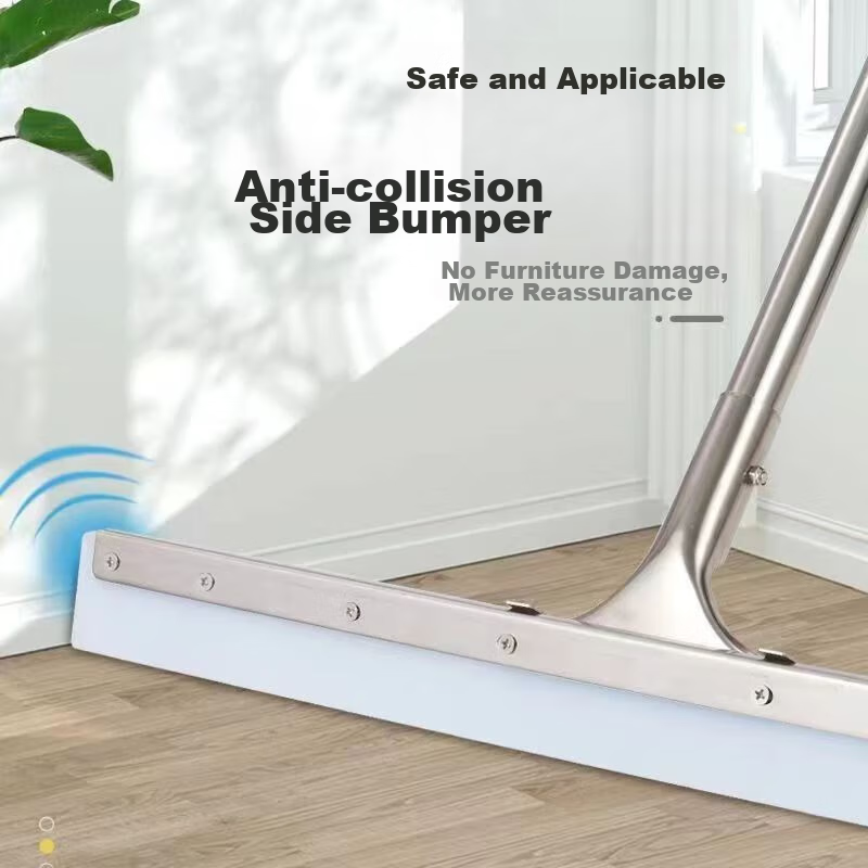 Aoida Floor Scraper, 40cm Large Silicone Mop for Home Use, Bathroom Floor Scrape...