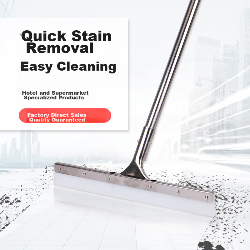 Aoida Floor Scraper, 40cm Large Silicone Mop for Home Use, Bathroom Floor Scrape...