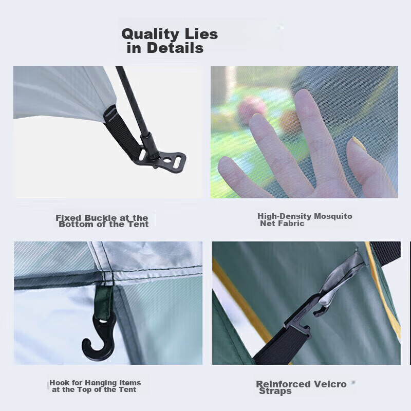 BeiJiLang Fully Automatic Tent, Outdoor Rainproof Camping, Double-Layer for Two...