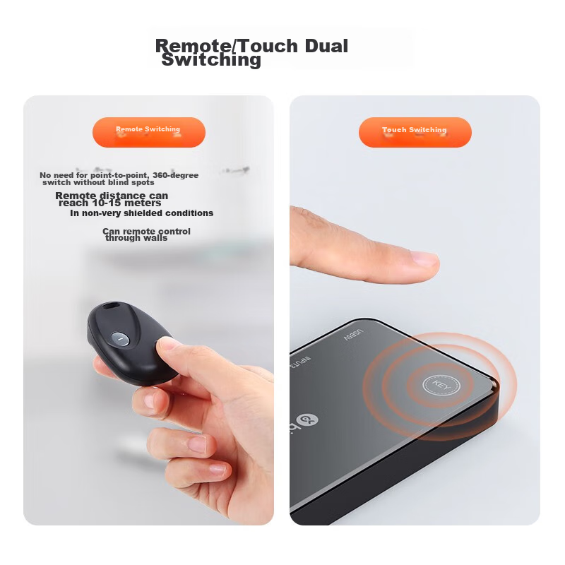 Biaze HDMI Switcher 3-In 2.0 Version, 3-In 4K 60Hz Screen Splitter with Remote C...