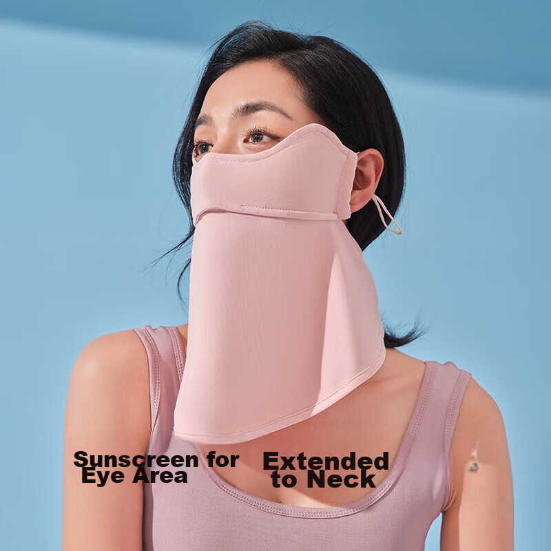 Bosiehe Sun Protection Face Mask, Spring And Summer UV-Resistant Face Shield, Ey...