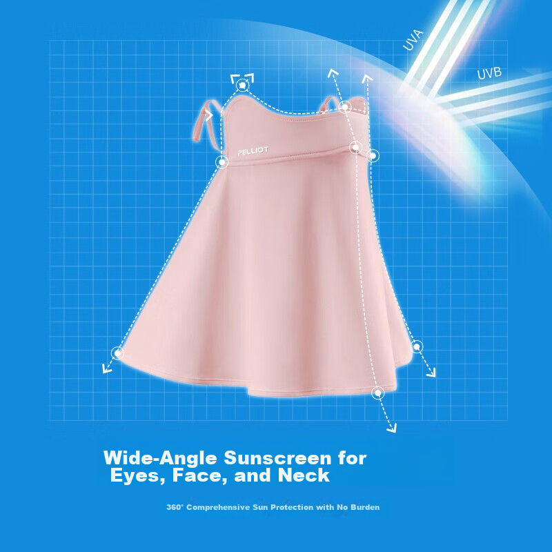 Bosiehe Sun Protection Face Mask, Spring And Summer UV-Resistant Face Shield, Ey...