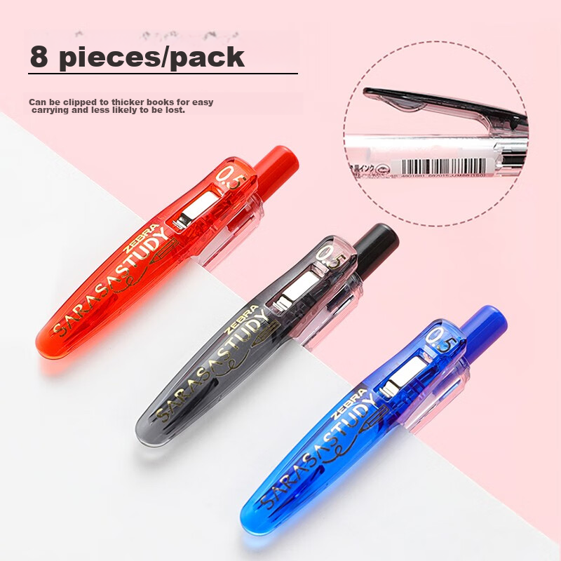 ZEBRA 10th Anniversary Edition Scholar's Smooth Pen, 0.5mm Bullet Tip, Retractab...