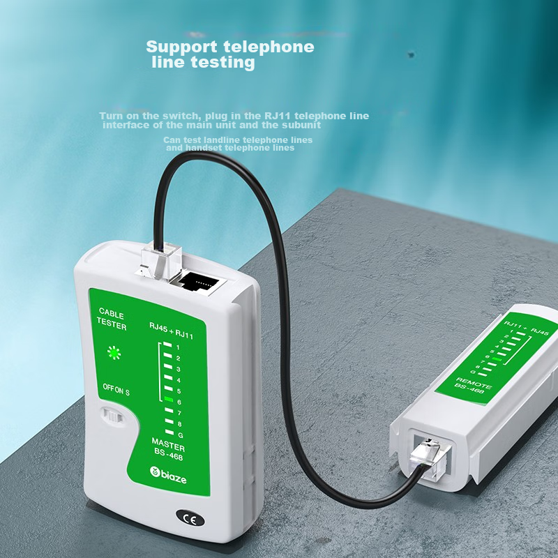 Biaze Network Cable Tester, Multifunctional Line Tester for Computer Network RJ4...