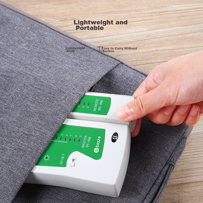 Biaze Network Cable Tester, Multifunctional Line Tester for Computer Network RJ4...