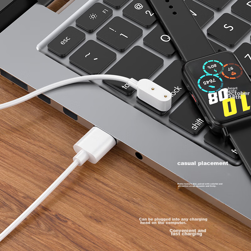 BIAZE Compatible Charging Cable for Huawei Band 8/9/7/NFC/Charger, FIT2/3 Childr...