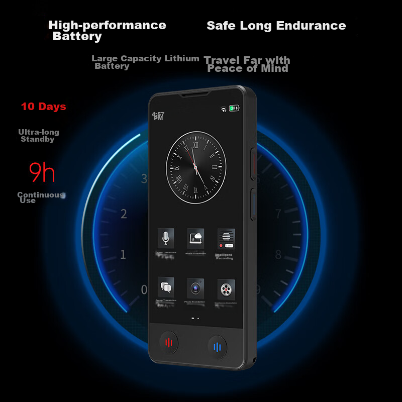 Aigo Real-Time Translation Device, Multi-Language Offline Interpretation, Photo...