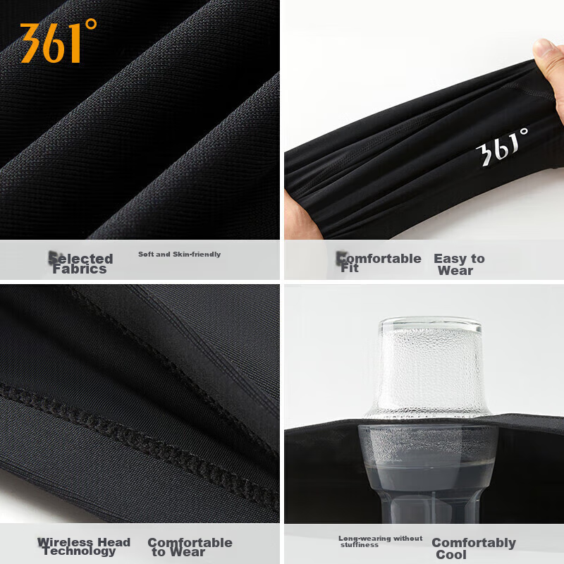 361° Swimming Cap for Men And Women, Fabric Cap, Comfortable Professional Swim C...