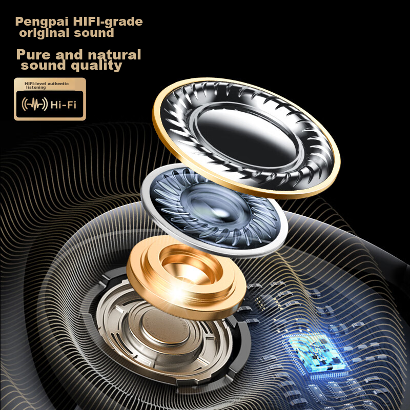 BIAZE Gift [Berlin Voice] Bone Conduction Concept Bluetooth Headphones, True Wir...