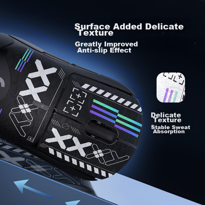 Biaze Gpw Anti-Slip Sticker, Second/Third Generation Sweat-Proof Side Sweat-Abso...