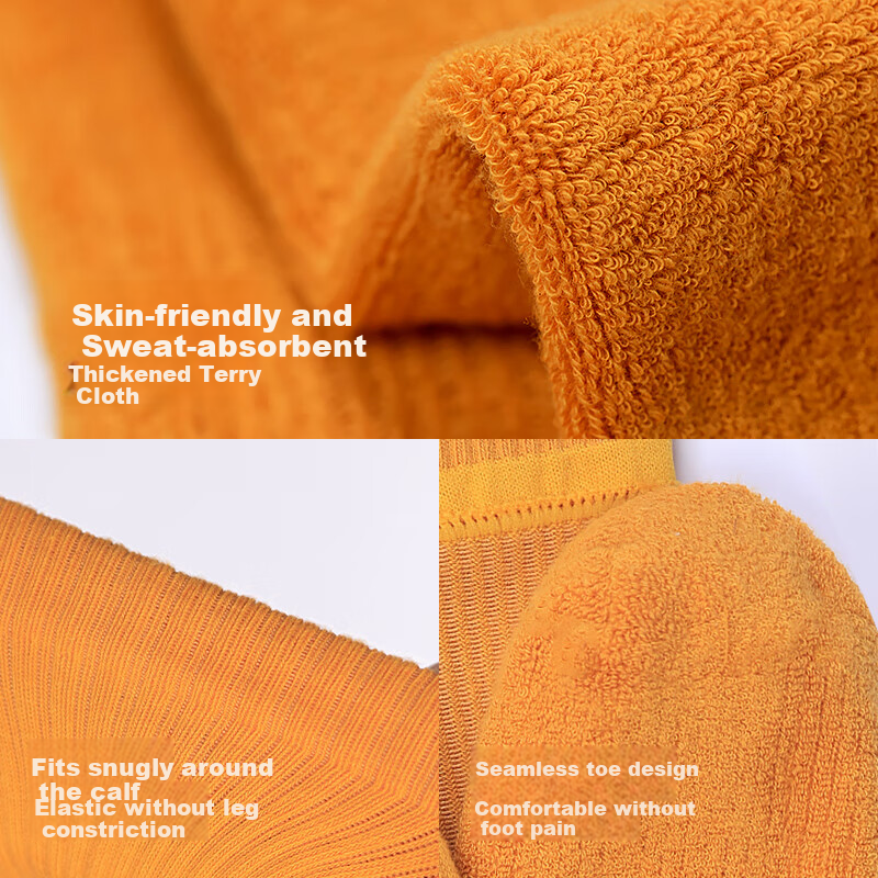 Paiwu Dance Studio Thickened Cotton Children's Anti-Slip Dance Socks with Towel...