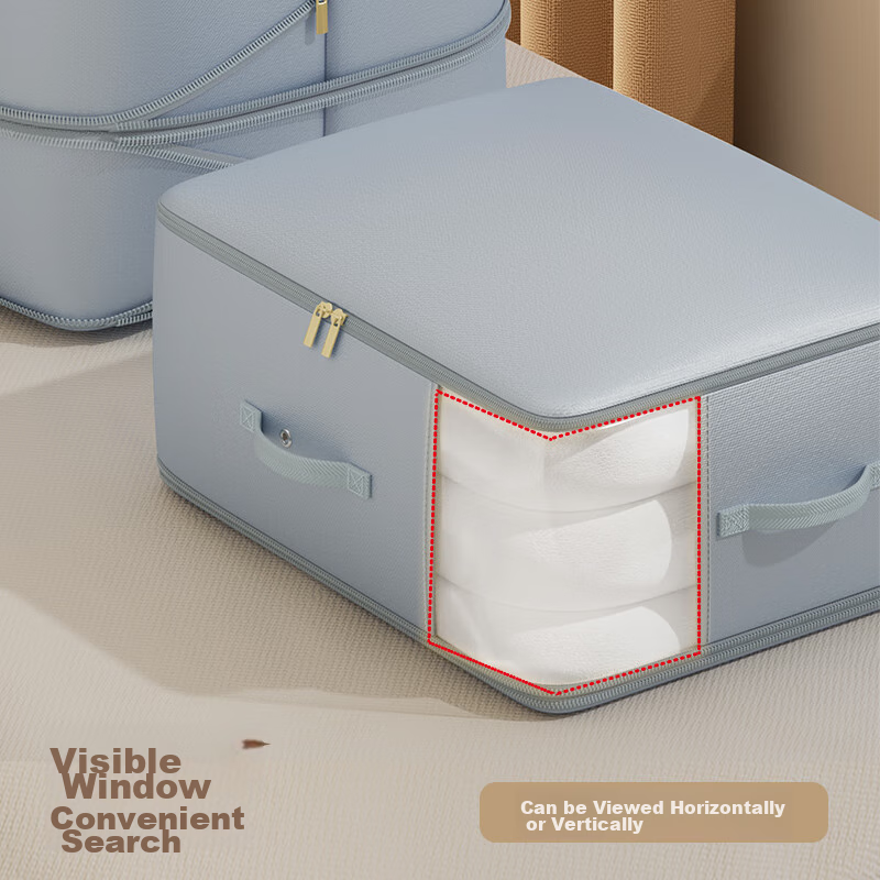 BaiCaoYuan Visual Compression Storage Bag for Down and Silk Quilt Clothing Dustp...