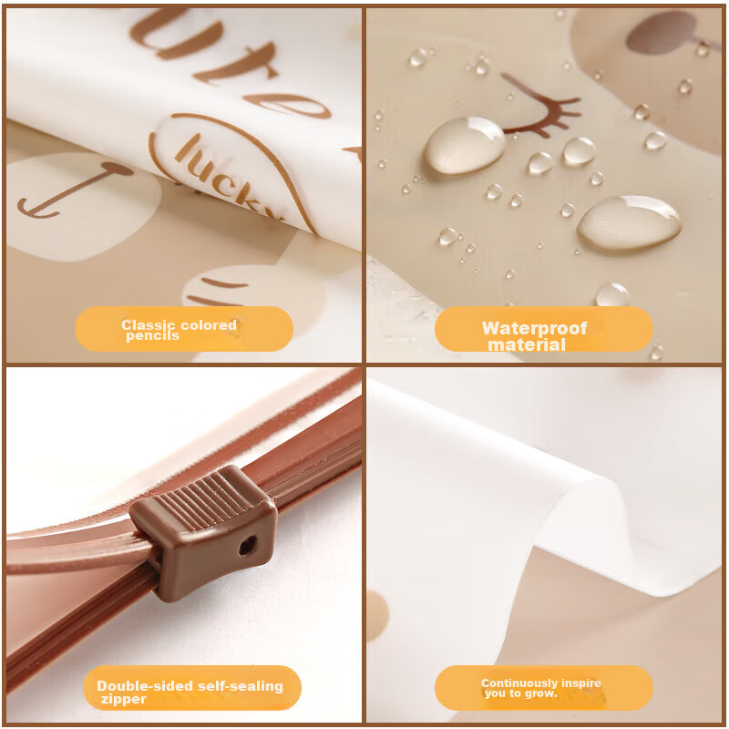 Baicaoyuan Travel Clothes Storage Bag, PE Zipper, Laundry Bag, Shoe Bag, 5 Large...