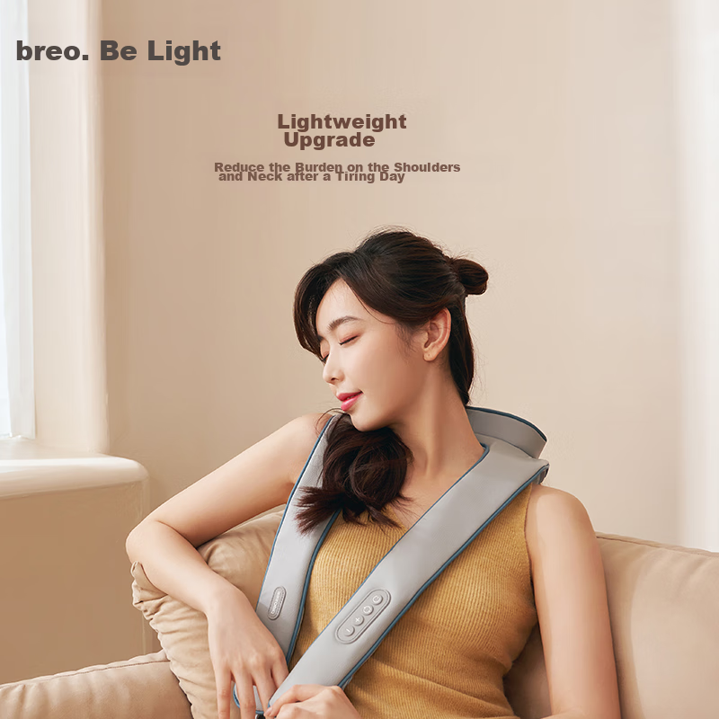 Breo Neck Massager Neck N2 Massage Shawl, Shoulder And Neck Massager, Cervical S...
