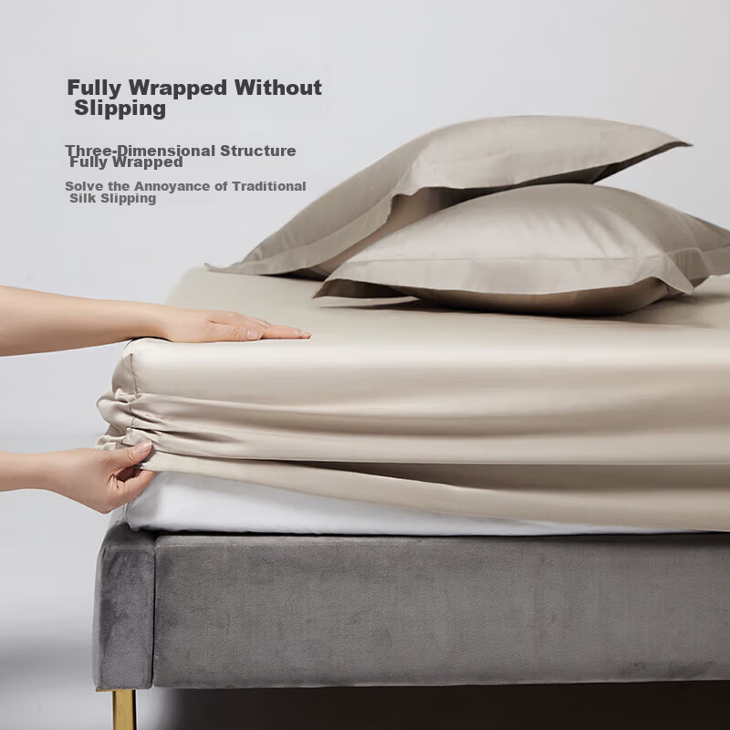 Chao Ge [Class A 3A Antibacterial] 100S Xinjiang Long-Staple Cotton Fitted Sheet...