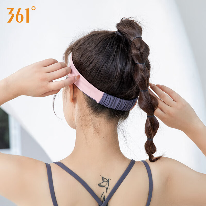 361° Yoga Headband for Women, Running Sweat-Absorbing Sweat-Stopping Band, Anti-...