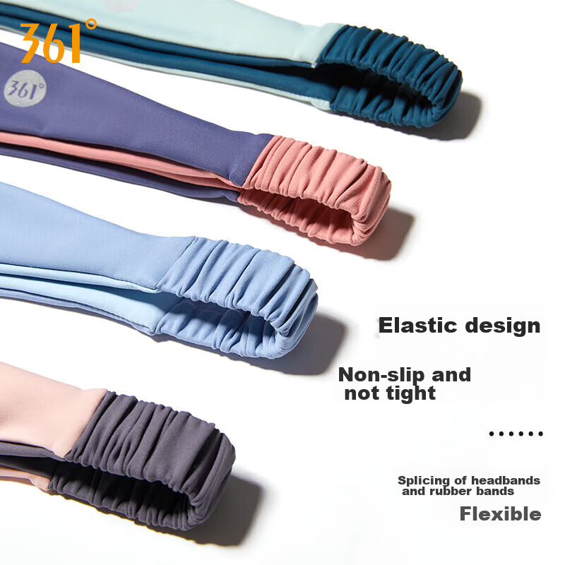 361° Yoga Headband for Women, Running Sweat-Absorbing Sweat-Stopping Band, Anti-...