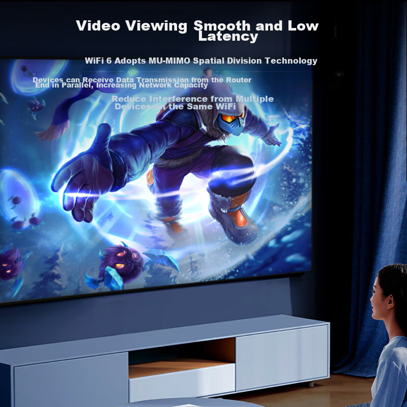 Biaze WiFi 6 Smart Plug-And AX900 USB Wireless Network Adapter, External High-Ga...