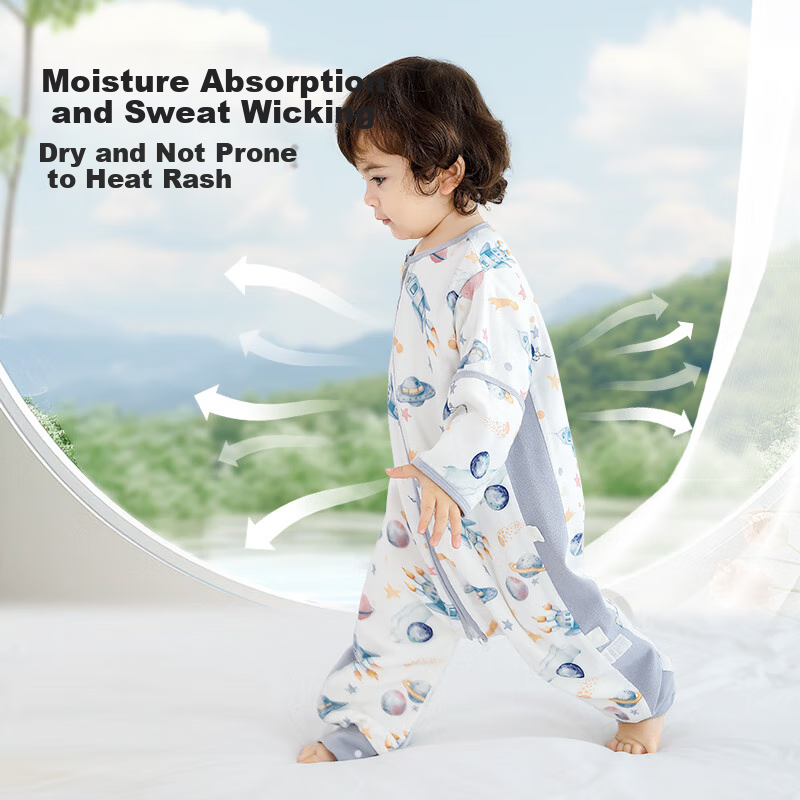 Beibei Valley Baby Sleeping Bag Children's Spring and Summer Bamboo Cotton Gauze...