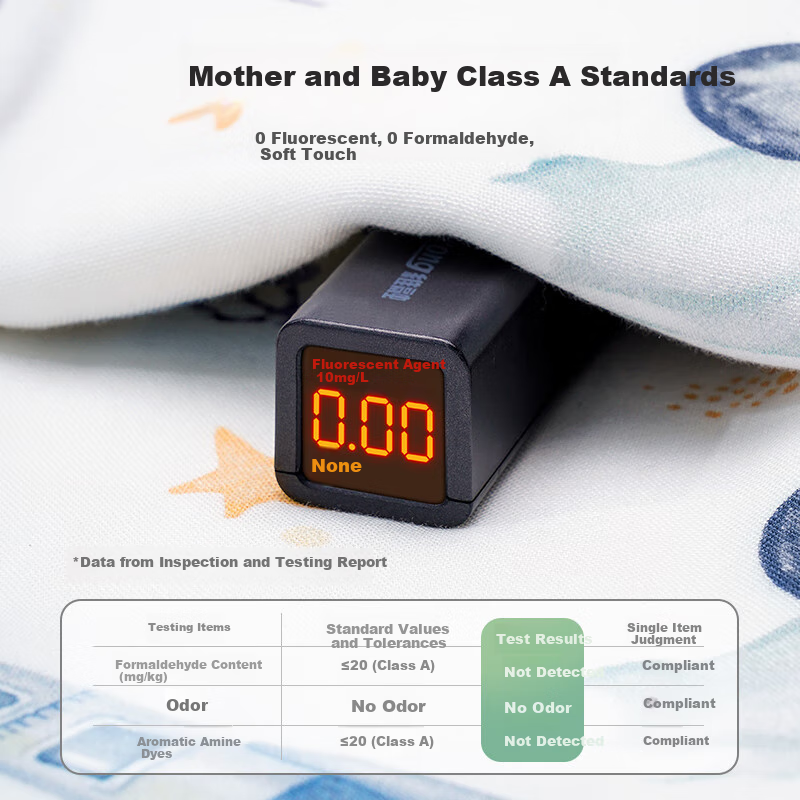 Beibei Valley Baby Sleeping Bag Children's Spring and Summer Bamboo Cotton Gauze...