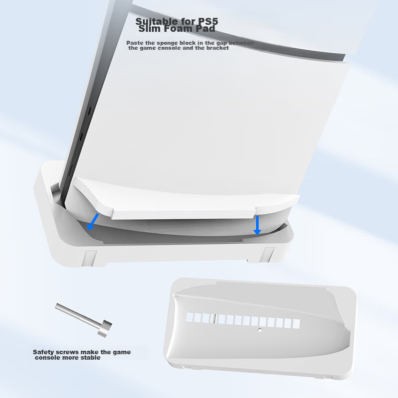 Biaze, Suitable for PS5 Slim Slim Version Console Vertical Stand Base, Vertical/...