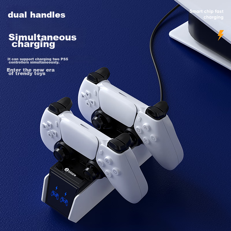 Biaze PS5 Controller Charging Dock, Compatible with PlayStation5 Wireless Contro...