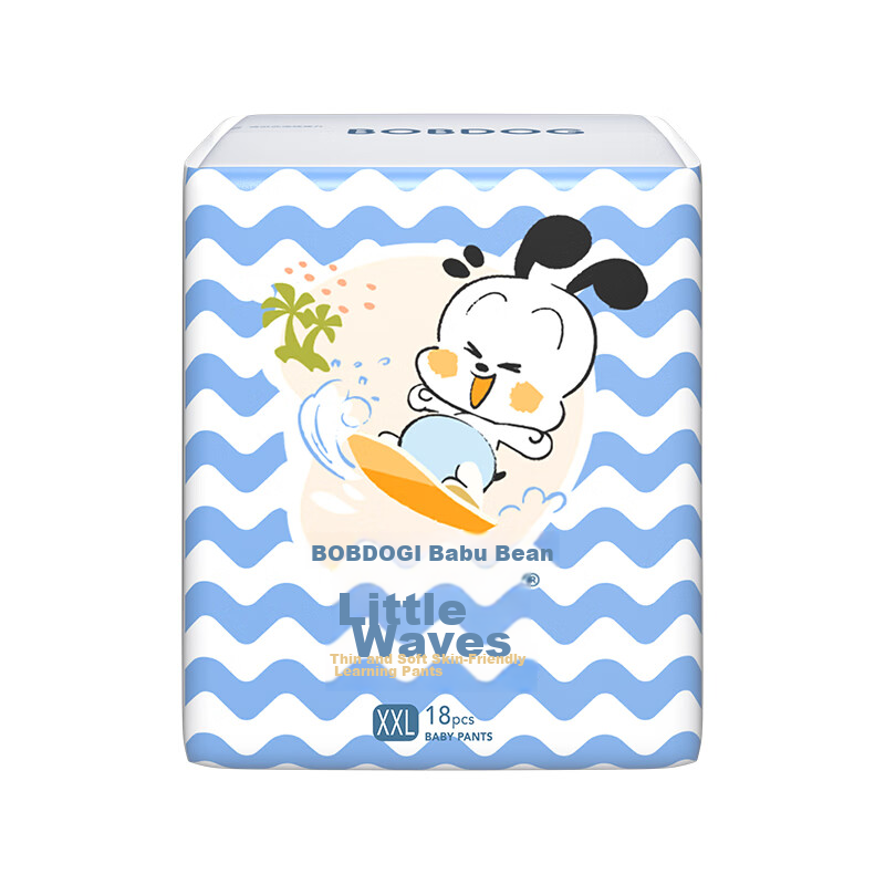 Bobdog (BOBDOG) Small Wave Thin Soft Skin-Friendly Training Pants XXL 108 Pieces...