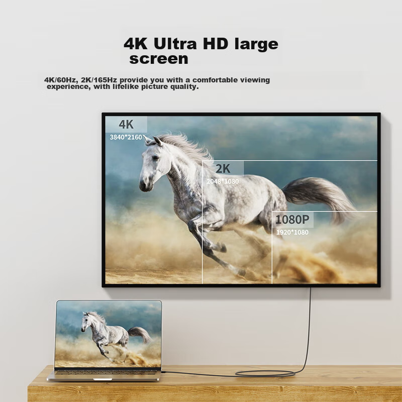 Biaze Micro HDMI to HDMI Adapter Cable, 3 Meters, 4K High-Definition Conversion...