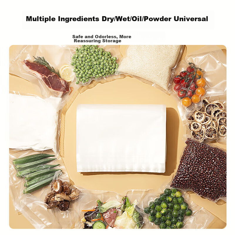 Baijie Vacuum Sealing Bags, Food Vacuum Bags, Plastic Sealing Bags, Vacuum Packa...