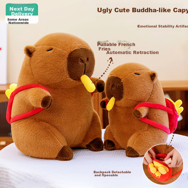 Beshine Capybara Plush Toy Stuffed Animal Birthday Gift Female Backpack Drawstri...