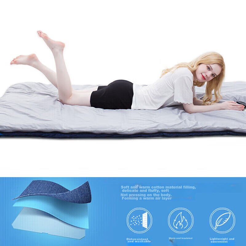 BeiJiLang Sleeping Bag for Adults, Outdoor Travel, Winter And All Seasons, Warm,...