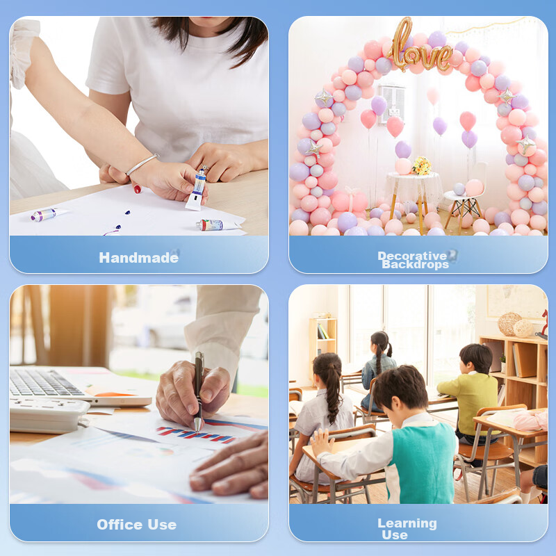 Chenguang (M&G) Stationery Double-Sided Tape, High-Adhesive Cotton Paper Tape, E...