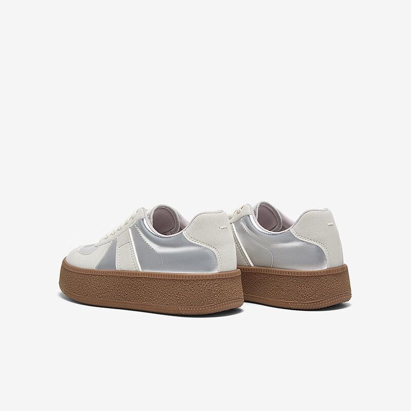 Baitu 25 Spring Retro Outdoor Sports Training Shoes Thick-soled Women's Casual S...