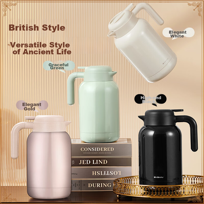 BVGMAV Insulated Bottle, UK, Household Thermos, Large Capacity Stainless Steel H...