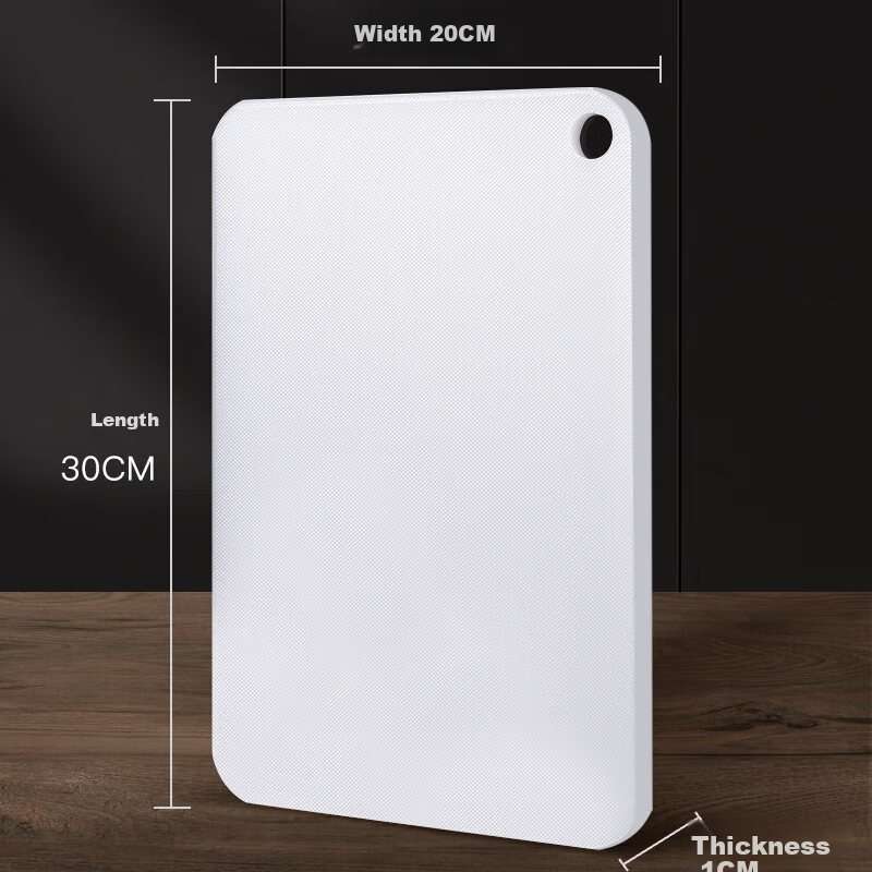 Bethesda PE Plastic Cutting Board Home Cutting Board Rolling Pin Thickened Kitch...