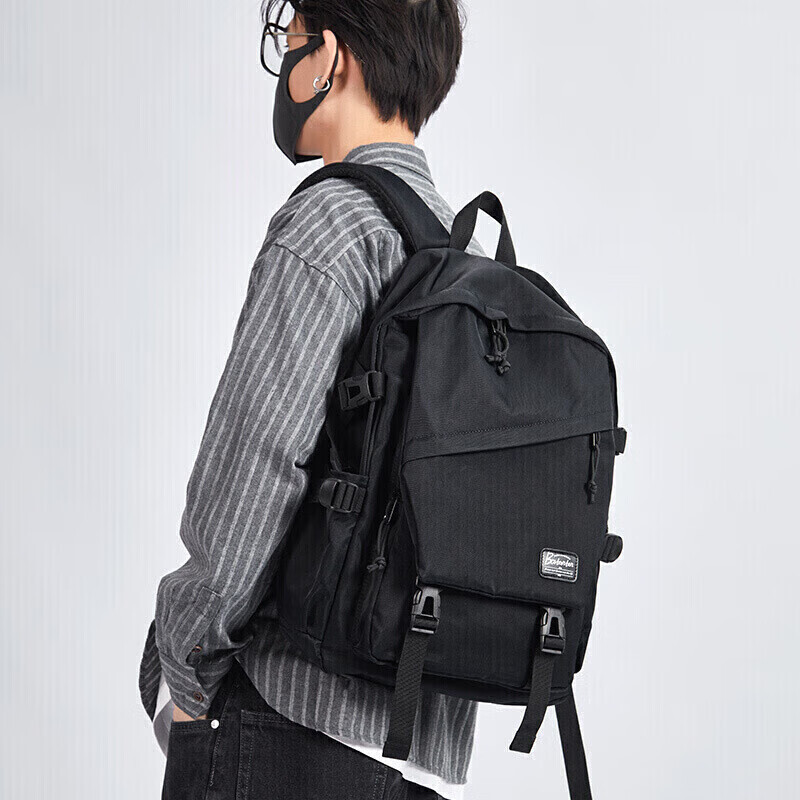 Bosidandun Men's Backpack, High School And College Student Bookbag, Trendy Backp...